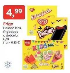 Suma Supermercados Frigo - helado kids, dedo o dracua oferta
