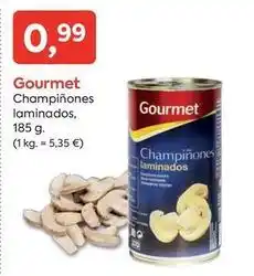 Suma Supermercados Gourmet - champiñones laminados oferta