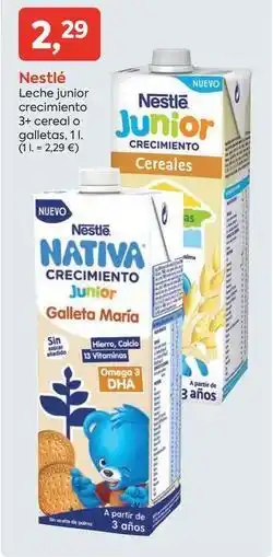 Suma Supermercados Nestlé - leche junior crecimiento 3+ crecimiento 3+ galtello+s oferta