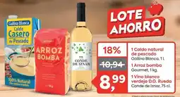 Suma Supermercados Gallina blanca - 1 caldo natural de pescado oferta