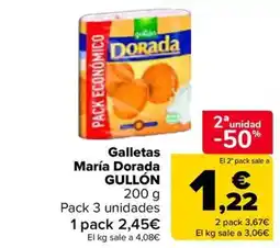 Carrefour GULLÓN Galletas María Dorada oferta