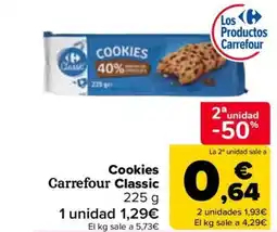Carrefour Cookies Carrefour Classic oferta