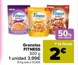 Carrefour FITNESS Granolas oferta