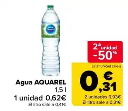 Carrefour AQUAREL Agua oferta