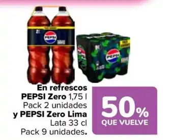 PEPSI Zero En refrescos pepsi zero lima