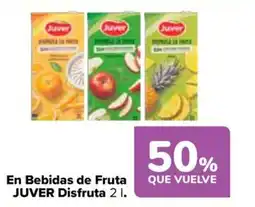 Carrefour JUVER En Bebidas de Fruta Disfruta oferta
