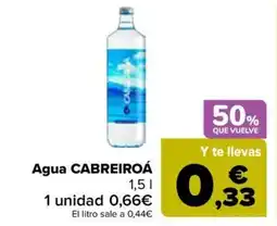 Carrefour CABREIROÁ Agua oferta