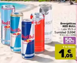 Carrefour RED BULL Energéticos oferta