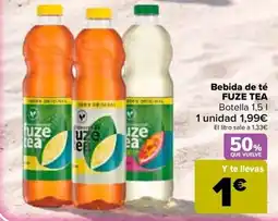 Carrefour FUZE TEA Bebida de té oferta