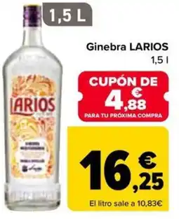 Carrefour LARIOS Ginebra oferta