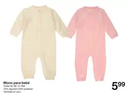 Zeeman Mono para bebé oferta