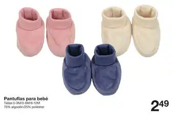 Pantuflas para bebé