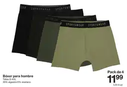 Zeeman Sportswea bóxer para hombre oferta