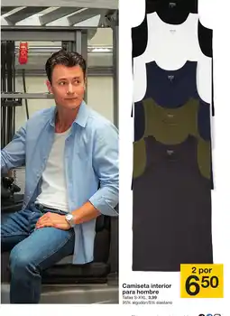Zeeman Camiseta interior para hombre oferta