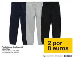 Zeeman Pantalones de chándal infantiles oferta