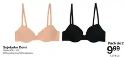 Zeeman Sujetador Demi oferta