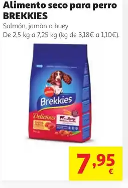 Alcampo BREKKIES Alimento seco para perro oferta