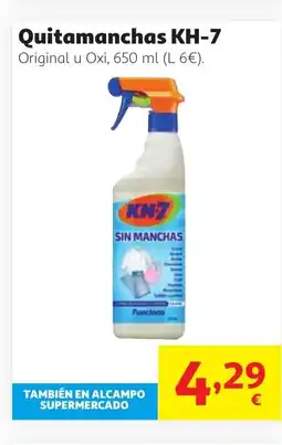 Alcampo Quitamanchas KH-7 oferta