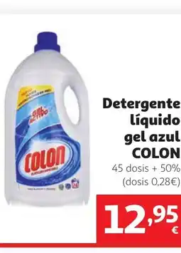 Alcampo COLON Detergente Líquido gel azul oferta