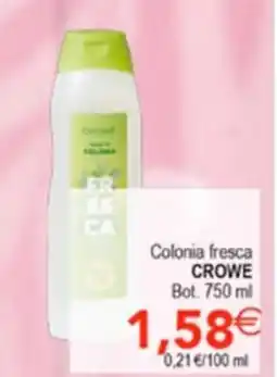 SPAR CROWE Colonia fresca oferta