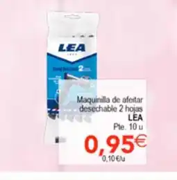 SPAR LEA Maquinilla de afeitar desechable 2 hojas oferta