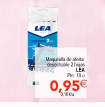 SPAR LEA Maquinilla de afeitar desechable 2 hojas oferta