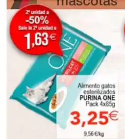 SPAR PURINA ONE Alimento gatos esterilizados oferta