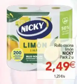 SPAR NICKY Rollo cocina limón oferta