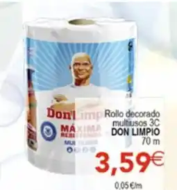 SPAR DON LIMPIO Rollo decorado multiusos 3C oferta