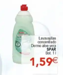 SPAR SPAR Lavavajillas concentrado Dermo aloe-vera oferta