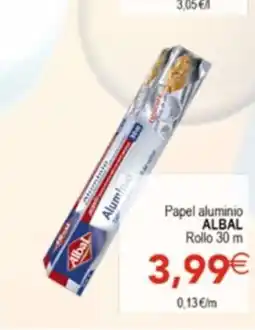 SPAR ALBAL Papel aluminio oferta