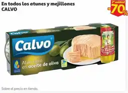 Alcampo CALVO En todos los atunes y mejillones oferta