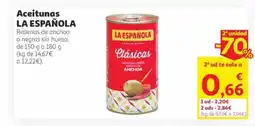 Alcampo LA ESPAÑOLA Aceitunas oferta