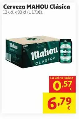 Alcampo MAHOU Cerveza Clásica oferta