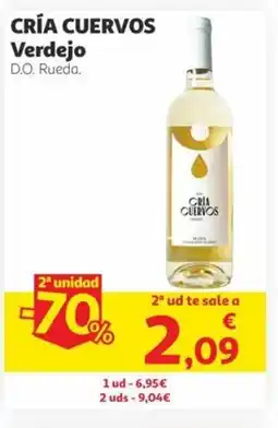 Alcampo CRÍA CUERVOS Verdejo oferta