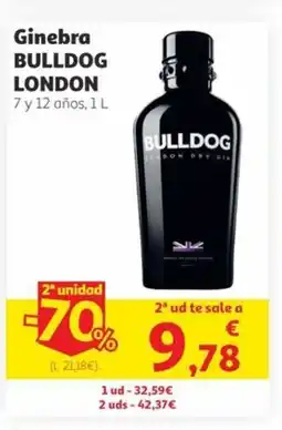 Alcampo BULLDOG LONDON Ginebra oferta