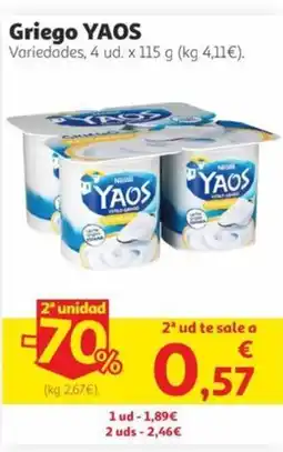 Alcampo YAOS Griego oferta