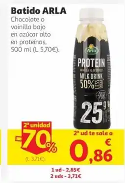 Alcampo ARLA Batido oferta