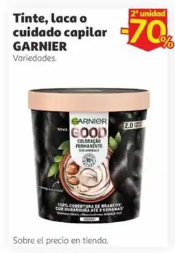 Alcampo GARNIER Tinte, laca o cuidado capilar oferta