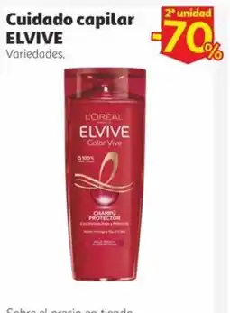 Alcampo ELVIVE Cuidado capilar oferta