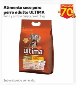 Alcampo ULTIMA Alimento seco para perro adulto oferta