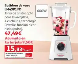 Alcampo Batidora de vaso LM43P1 FD oferta