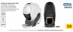 Alcampo DELONGHI Cafetera de cápsulas Neo Caffe oferta