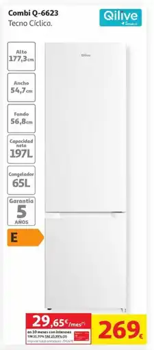 Alcampo QILIVE Combi Q-6623 oferta