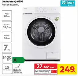Alcampo QILIVE Lavadora Q-6395 oferta