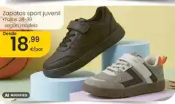 Eroski Zapatos sport juvenil oferta