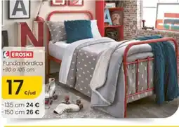 Eroski EROSKI Funda nórdica oferta