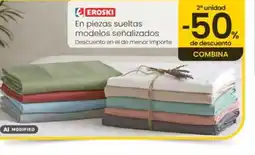 Eroski EROSKI En piezas sueltas modelos señalizados oferta