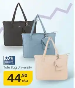 Eroski OXFORD Tote Bag University oferta