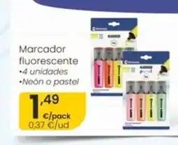 Eroski Marcador fluorescente oferta